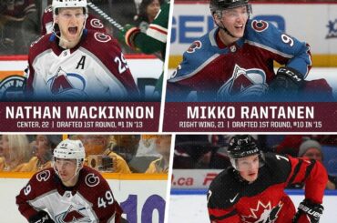 Comme l'a montré l'année dernière, le jeune noyau talentueux du @coloradoavalanche est som ...