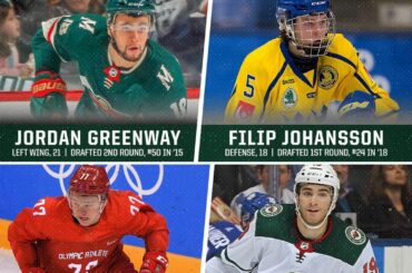 Avec @ jgreenway12 en tête du groupe, les @minnesotawild ont beaucoup de compétences ...