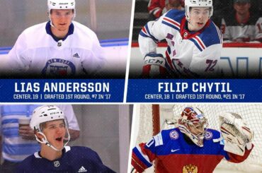 Comme vous pouvez le constater, il y a beaucoup de jeunes qualifiés dans l'organisation @nyrangers ...