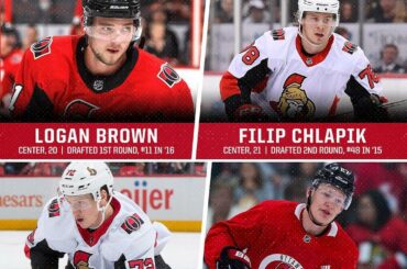 Les compétences juvéniles de @bradytkachuk, @ loganbrown21, @ thomaschabot5 et @filipchl ...