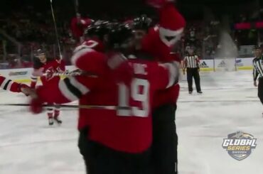 Homme sournois, @ travis.zajac. #NHLGlobalSeries ...