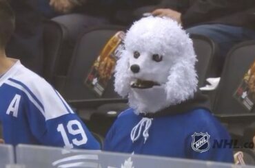 Qui a laissé le chien dehors? #HockeyHalloween ...