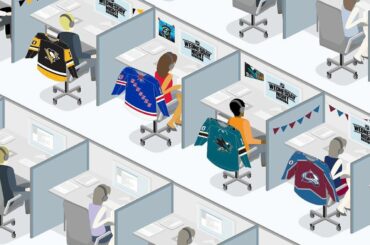 Fossé la cabine! @penguins vs @nyrangers donne le coup d'envoi du mercredi soir H ...