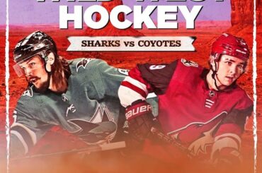 Wild, Wild West night on #WNH alors que les @sanjosesharks cherchent à faire 8 & # x ...