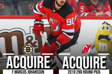 D'abord @ charliecoyle_3, maintenant @ marcusjohansson90. Les @NHLBruins ont ajouté des clés…