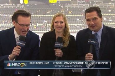 Du patinage rapide à l’analyse d’un match de la LNH sur #WNH.

C'est génial, @kendallc ...