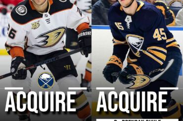 Il y a eu un commerce.

@montour est à la @buffalosabres, tandis que @guhles_ hea ...