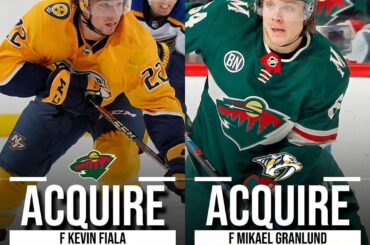 @ kevinfiala22 Mikael Granlund. @Minnesotawild et @predsnhl ont procédé à un grand échange ...