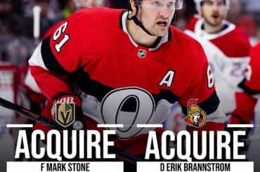 GRAND MOUVEMENT !! @ mstoner61 se dirige vers les @vegasgoldenknights! #NHLTradeDeadline ...