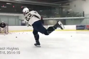 Des années de travail acharné sont sur le point de rapporter à la meilleure perspective @jackhughes_! 2019 #NHL ...