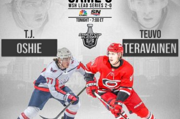 En baisse 2-0 dans la série, @teravainenteuvo et les @nhlcanes rentrent à la maison ce soir ...