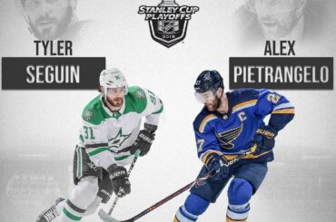 Notez le.

Ce sont les @stlouisblues et les @dallasstars du deuxième tour! ...