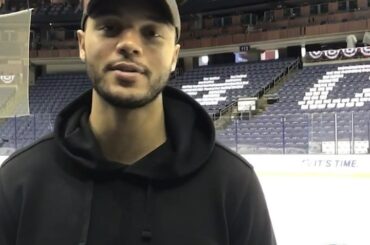 @seth_jones avec un immense bravo aux fans de @bluejacketsnhl pour le jeu incroyable ...