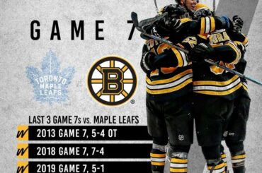 L'histoire récente de @nhlbruins # Game7 est plutôt bonne ... #StanleyCup ...