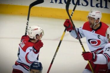 Quelle série et quelle victoire pour les @nhlcanes. Les moments les plus colorés de ...