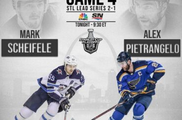 Est-ce que @ alexpetro27 et les @stlouisblues peuvent prendre le commandement de la série 3-1 ce soir ...