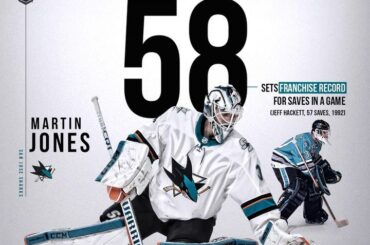Quelle nuit pour Martin Jones au filet! # Game7 mardi soir. #Coupe Stanley...