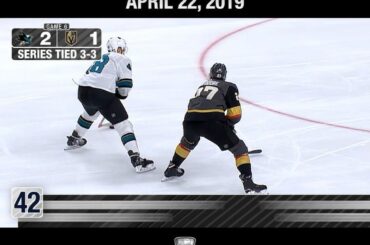 Le but en désavantage numérique de @ hertlik48 en double prolongation force un match décisif entre ...