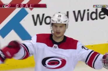 Bien Aho là-bas, Sebastian. # Game7 #StanleyCup
: @nbcsports
: @sportsnet ...