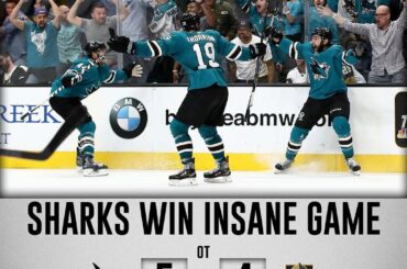 HOU LA LA! Les @sanjosesharks complètent un incroyable retour # Game7, tandis que les @nhlbr ...