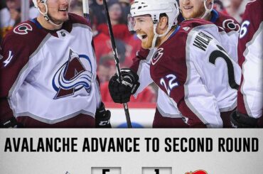 Les @coloradoavalanche étourdissent le monde du hockey avec une victoire de la série ...