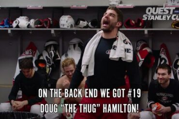 "Nous avons 'The Little Billy Goat', @ brockmcginn23!" La programmation de Jordan Martinook se lit ...