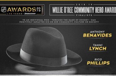 Les finalistes du prix Willie O’Ree Community Hero Award 2019 sont arrivés. #NHLOReeA ...