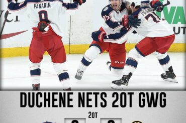 @Bluejacketsnhl et @dallasstars rentrent chez eux avec une série égale dans ...