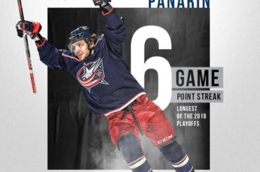 L'homme livre dans les séries éliminatoires #StanleyCup! @artemiypanarin ...