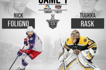 Est-ce que @ trask40 et les @nhlbruins pourront arrêter Nick Foligno et le red hot @b ...