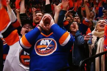 De Hamilton le cochon au "OUI!" chant, les fans @nhlcanes et @ny_islanders ...