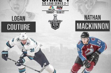 Can @ mackinnon29 et le @ coloradoavalanche même la série ce soir à la maison ...
