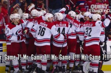  M. JEU 7! Le gagnant de la double prolongation @nhlcanes, mic'd up ...