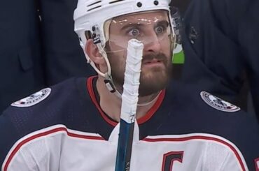Pouvez-vous sentir ce que Nick Foligno cuisine?! #Coupe Stanley...