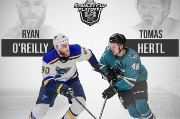 Ce sont les @stlouisblues et les @sanjosesharks dans la finale de la Conférence de l'Ouest.

...