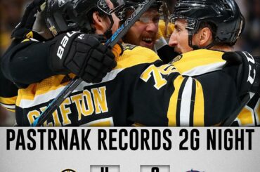 Les grandes nuits de @davidpastrnak et de @sanjosesharks alors que nous approchons de la Confé ...