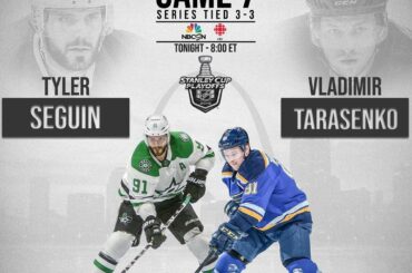 TOUT SE RÉSUME À CECI! @dallasstars vs @stlouisblues pour un voyage dans l'ouest ...