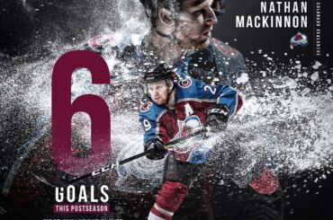 Parlez de faire une déclaration! @ coloradoavalanche en avant @ mackinnon29 n'est pas moi ...