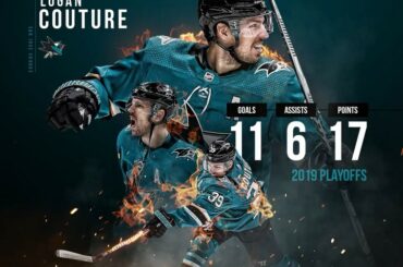 On peut dire que les séries éliminatoires de 2019 #StanleyCup ont été généreuses avec @ loganc89 .......
