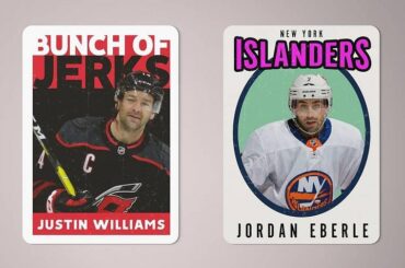 Aimer ces modèles de cartes à collectionner rétro #StanleyCup Playoffs! (@zackruegerdesi ...