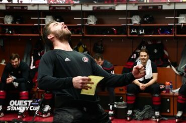 "Nous avons AAWOOOO, le loup @ mcelhinney_c30!" Jordan Martinook est de retour avec ...