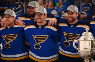 Beaucoup de moments colorés présentés par @ppgindustries entre les @stlouisblues ...