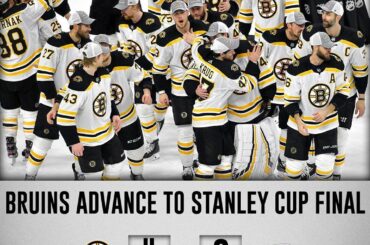 Un shutout @ trask40 envoie les @nhlbruins à la finale #StanleyCup! ...