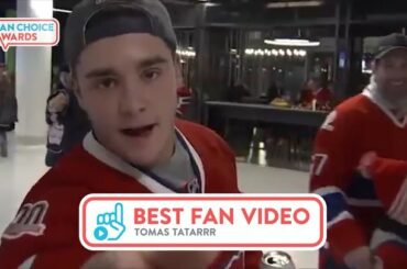 #NHLFanChoice ne serait pas complet sans vous, les fans! Les trompes, les m ...