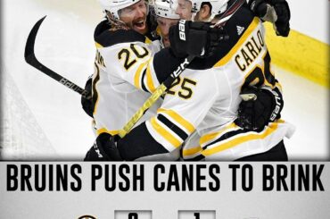 Les @nhlbruins ont une avance de 3-0 dans la série grâce aux 35 arrêts de @ trask40 ...