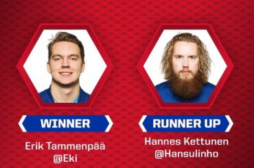 Félicitations à Eki pour sa victoire dans la finale régionale européenne #NHLGWC!

Lui et H ...