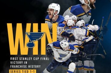 Quelle soirée pour les @stlouisblues! #Coupe Stanley...