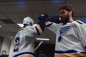 Le match # 5 du @stlouisblues a été dominé par un tour du chapeau de Jaden Schwartz! Peut pas ...