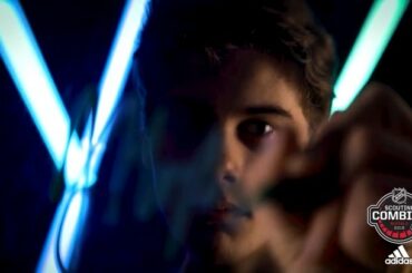 Paraissant bien net, @jackhughes_. #NHLCombine ...