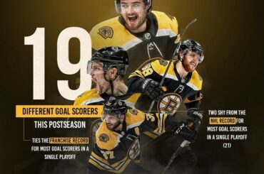 La profondeur de @nhlbruins continue de briller! #Coupe Stanley...